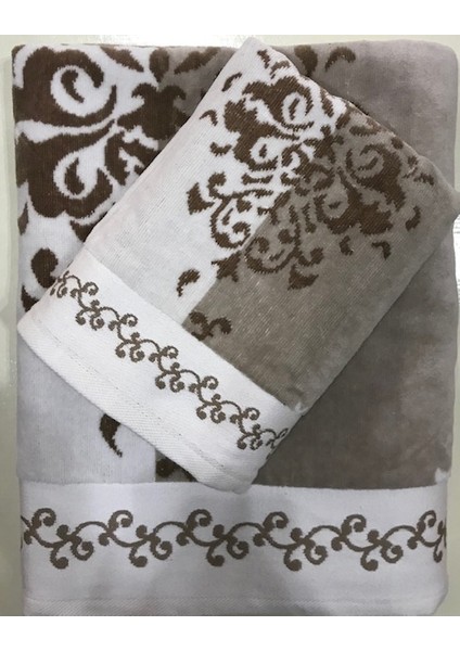 Emily Havlu Seti 1 AD..100X150 Havlu ve 1 AD.50X90 Havlu