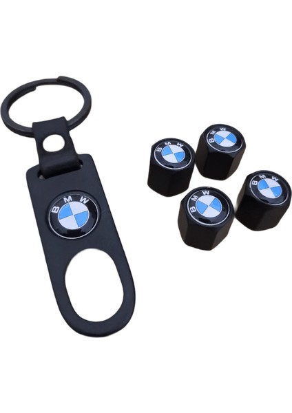 Bmw Metal Sibop Kapağı Anahtarlık Set