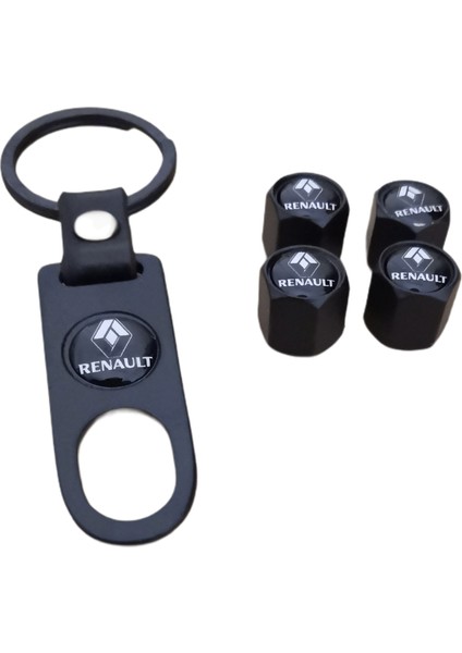 Renault Metal Sibop Kapağı Anahtarlık Set