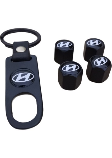Hyundai Metal Sibop Kapağı Anahtarlık Set
