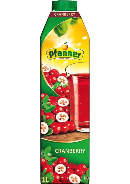 Kızılcık Meyve Suyu  1 Lt (Cranberry)