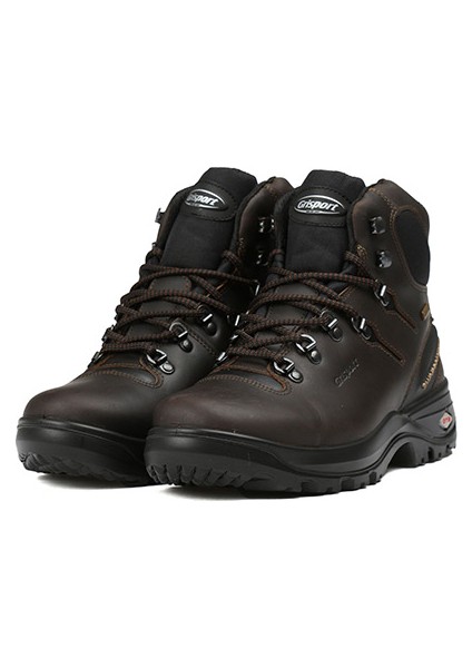 Gerçek Deri X-Over Taban Waterproof Unisex Outdoor Ayakkabısı 11508D98T Kahverengi