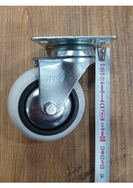 HTS-351 Döner Tablalı 75*25 Mobilya Tekerleği 4'lü Set