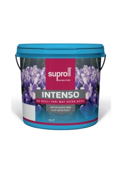 Intenso Su Bazlı Yarı Mat Saten Iç Cephe Boyası 15 Lt