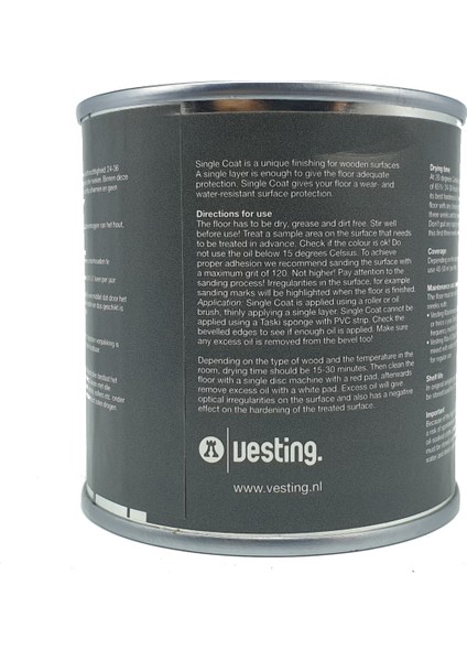 Ahşap Yağı Boyası Mist 250 ml