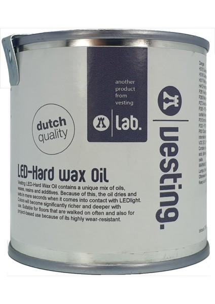 Ahşap Yağı Boyası LED Işık Silver Grey 250 ml