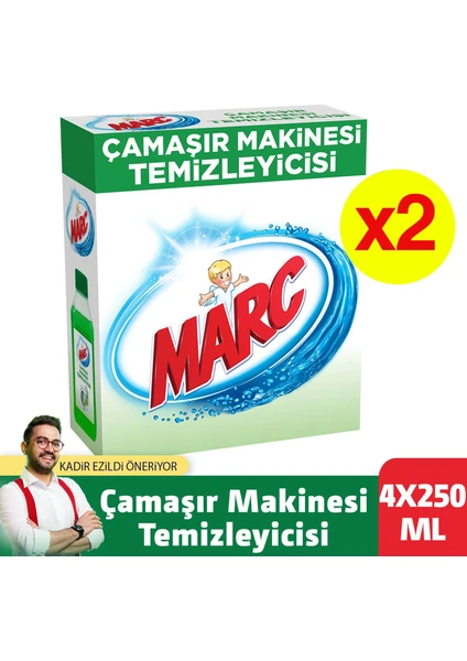 Çamaşır Makinesi Temizleyicisi Çam ve Okaliptus Ferahlığı 4x250 ml