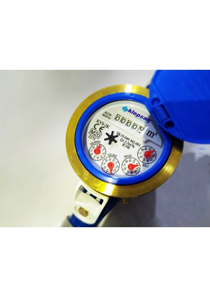 Su Sayacı Su Saati Yeni Model (2020) Su Sayacı DN20 - 3/4 - Rekorsuz Kvs-1k fiyatları