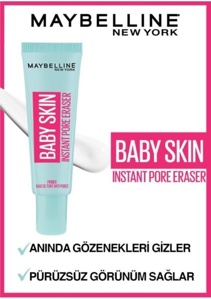 Baby Skin Gözenek Gizleyici Makyaj Bazı - Pore Eraser