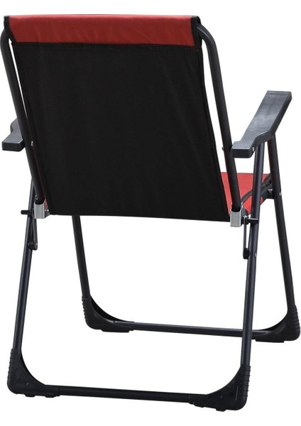Vip Katlanır Koltuk Piknik Plaj Sandalyesi Kamp Sandalyesi Kırmızı fırsatları