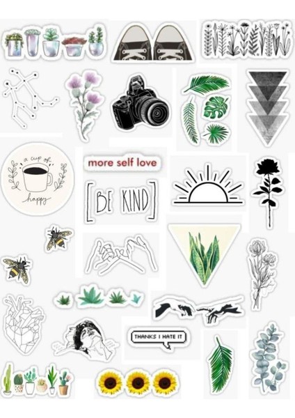 Laptop Sticker Seti