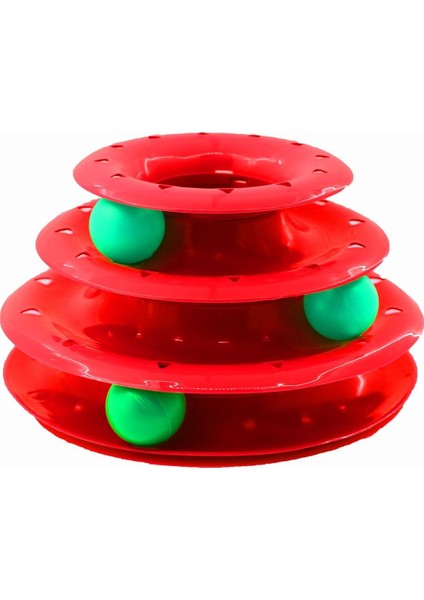 Tower Of Tracks 3 Katlı Kedi Oyuncağı