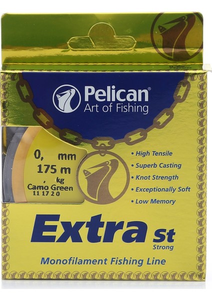 030 mm Extra St 175 M Makara Misina Yeşil