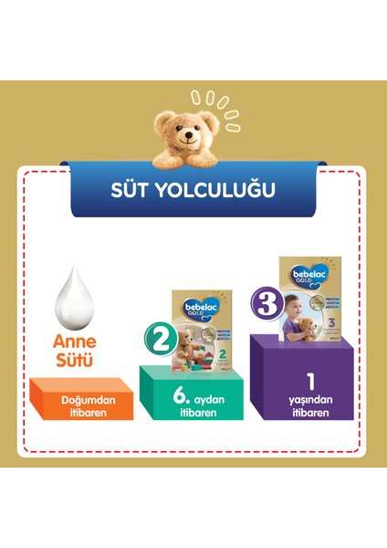 Gold 2 Devam Sütü 350 gr 6-12 Ay