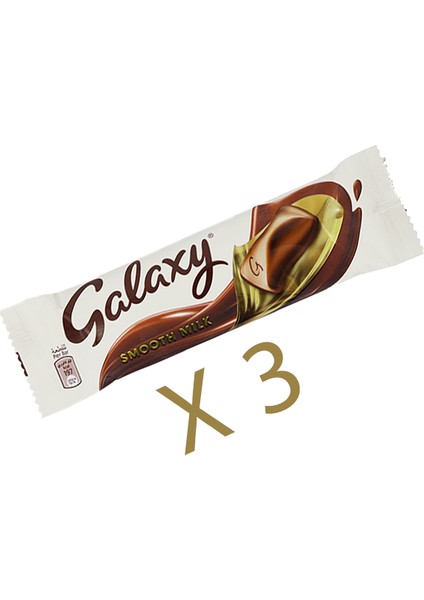 Smooth Milk Chocolate 3 Adet x 36 gr