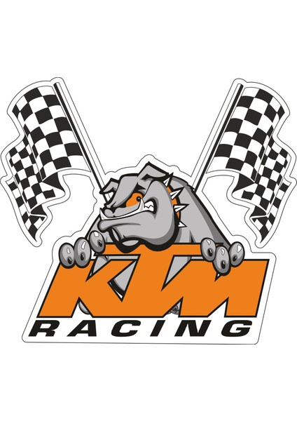 Ktm Racing Sticker - 14172