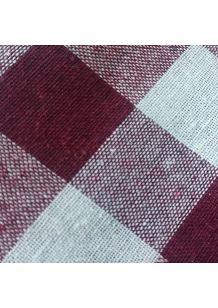Deniz Marketim Yerli Masa Örtüsü Sofra Bezi Piknik Örtüsü 140 x 140 cm Bordo