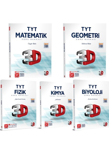 TYT Sayısal Soru Bankası Seti