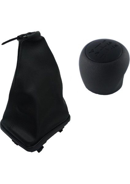 Fiat Linea Siyah Kapak Vites Topuzu ve Çerçeveli Vites Körüğü