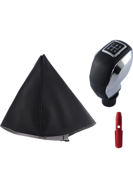 Citroen C4 Vites Körüğü ve Krom Spor Vites Topuzu Kapaklı