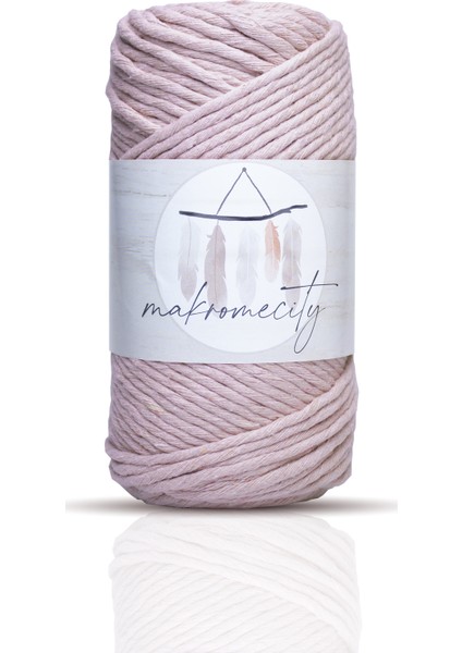 Taranan Makrome İpi 3mm Bebe Pembesi