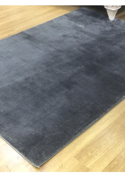 Ipekyün Kaymaz Taban Yumuşak Uzun Tüylü Post Peluş Halı Antrasit Rengi fiyatları