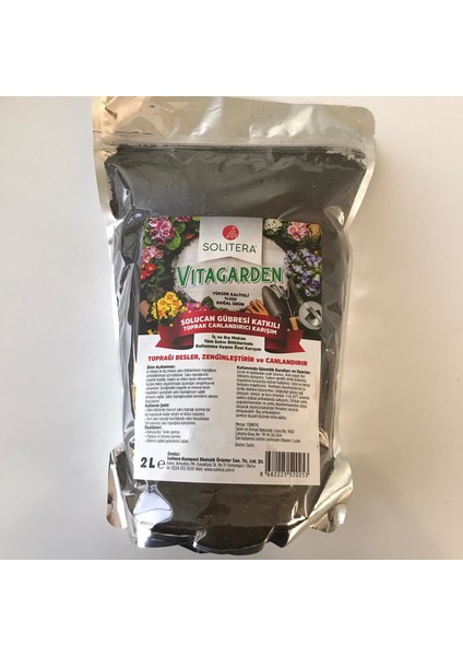 Solitera Vitagarden Doğal Gübre 2lt
