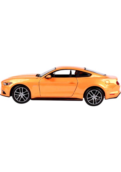 1/18 2015 Ford Mustang Model Araba Turuncu