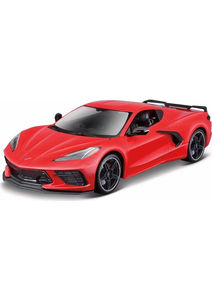 1/18 2020 Chevrolet Corvette Stingray Model Araba Kırmızı