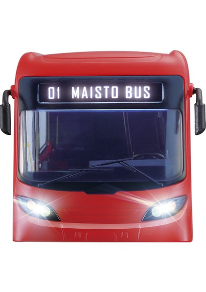 Maisto Kumandalı Şehir Otobüsü Kırmızı