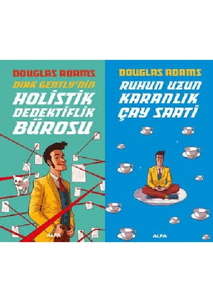 Holistik Dedektiflik Bürosu - Ruzun Uzun Karanlık Çay Saati - 2 Kitap - Douglas Adams