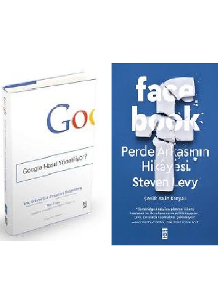 Google Nasıl Yönetiliyor - Facebook Perde Arkasının Hikayesi 2 Kitap Set