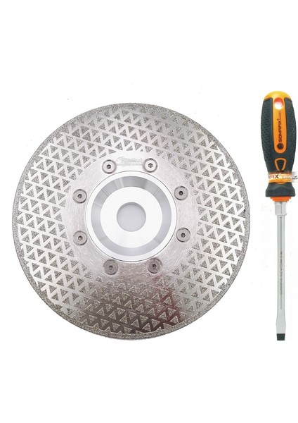 Pr 180 Gd 180MM Çift Flanşlı M14 Mermer Kesme Testere