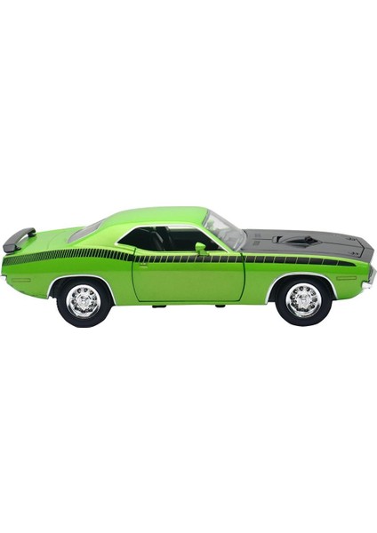 Newray 1970 Plymouth Cuda 1:25 Model Araba