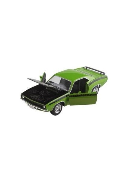 Newray 1970 Plymouth Cuda 1:25 Model Araba