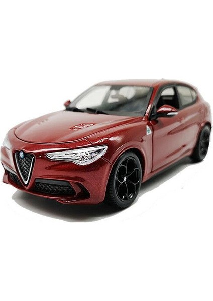 Alfa Romeo Stelvio Kırmızı 1:24 Model Araba