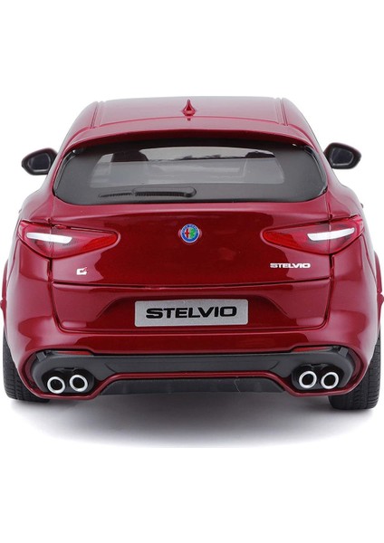 Alfa Romeo Stelvio Kırmızı 1:24 Model Araba fırsatları