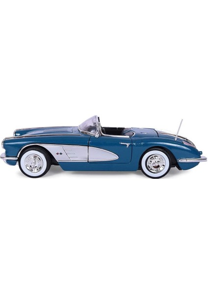 1958 Corvette Mavi 1:18 Model Araba modelleri