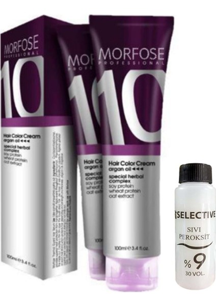 10 Saç Boyası 60 ml Gri