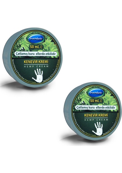 Kenevir El Bakım Kremi 50 ml x 2 Adet