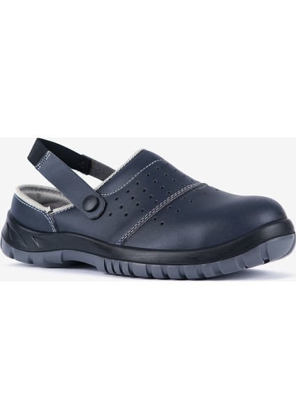 Slipper 210-02 Lacivert S1 Src Sandalet Iş Güvenlik Ayakkabısı