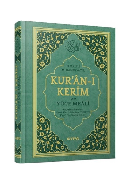 Elmalı'lı M.hamdi Yazır Mealli Kuran'ı Kerim ve Yüce Meali Orta Boy fiyatları