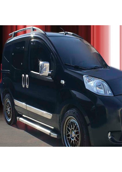 Fiat Fiorino Kapı Kolu Krom ( 2008-2019 ) Paslanmaz Çelik 8 Parça
