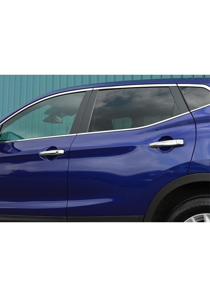 Nissan Qaskai ( 2014-2020 ) Sensörlü Kapı Kolu Krom Paslanmaz Çelik 8 Parça fiyatları