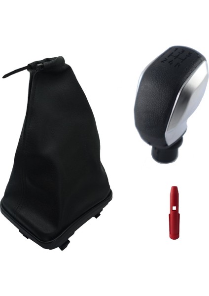 Fiat Linea Gri Spor Vites Topuzu ve Çerçeveli Vites Körüğü