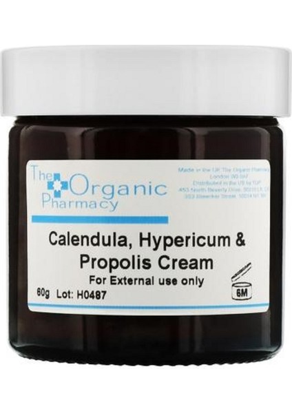 The Organic Calendula H.propolis Cream 60 gr