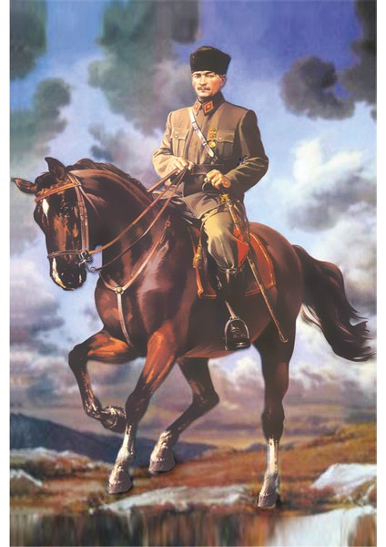 Bayrak Online Atatürk Posteri 13 400 x 600 cm