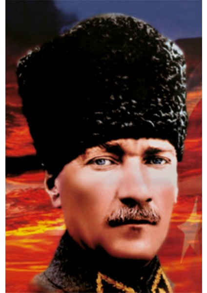 Bayrak Online Atatürk Posteri 9 1000 x 1500 cm