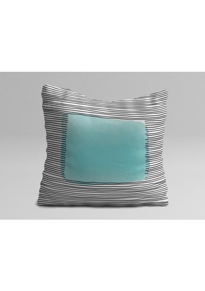 Alban Home Turkuaz Desenli Üçlü Yastık Kılıfı Seti fırsatları