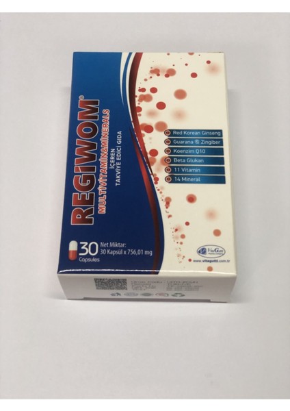 Multivitamin ve Mineral 30 Kapsül